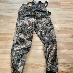 Sitka Mens Bib Pants Optifade Open Country Size L